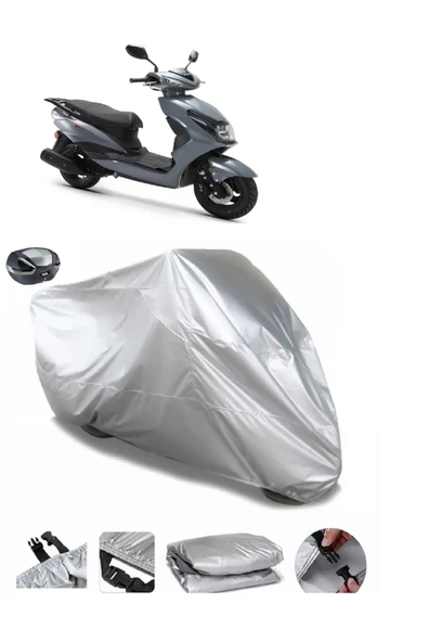Kuba Space 50 Pro Su  Geçirmez Motosiket Brandası Arka Çanta Uyumlu ürün görseli 1