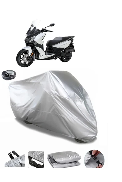Sym Joyride 300 Su  Geçirmez Motosiket Brandası Arka Çanta Uyumlu ürün görseli 1