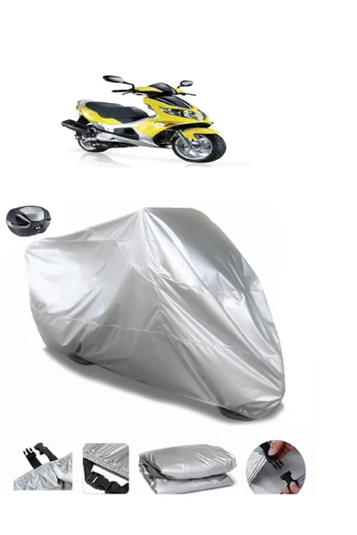 Kanuni Bobcat 150 Su  Geçirmez Motosiket Brandası Arka Çanta Uyumlu ürün görseli 1