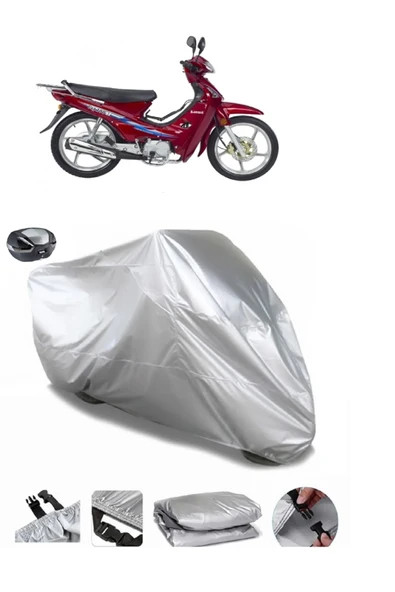Kanuni Elite 100 Su  Geçirmez Motosiket Brandası Arka Çanta Uyumlu ürün görseli 1