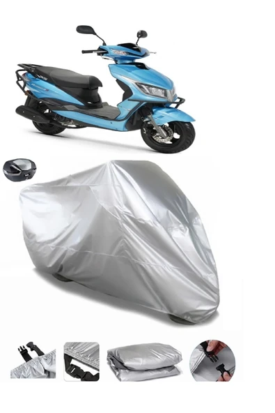 Rks Rosewood 50 Su  Geçirmez Motosiket Brandası Arka Çanta Uyumlu ürün görseli 1