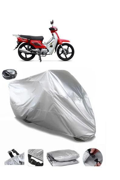 Kanuni Tigrina S100 Su  Geçirmez Motosiket Brandası Arka Çanta Uyumlu ürün görseli 1
