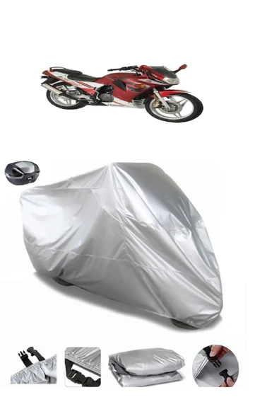 Kanuni Racer 200 S Su  Geçirmez Motosiket Brandası Arka Çanta Uyumlu ürün görseli 1