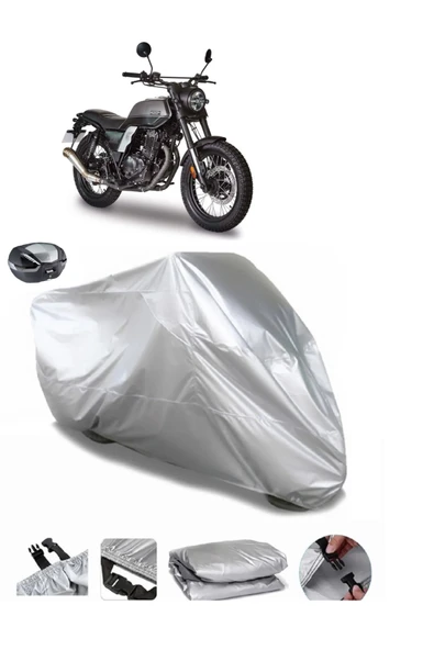 Brixton Glanville 250 X Su  Geçirmez Motosiket Brandası Arka Çanta Uyumlu ürün görseli 1