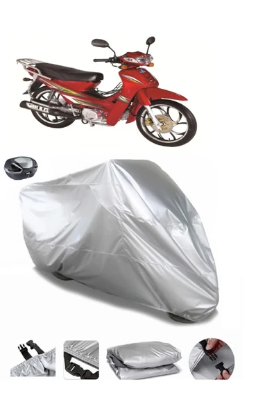 Bisan Roadstar Cub Su  Geçirmez Motosiket Brandası Arka Çanta Uyumlu ürün görseli 1