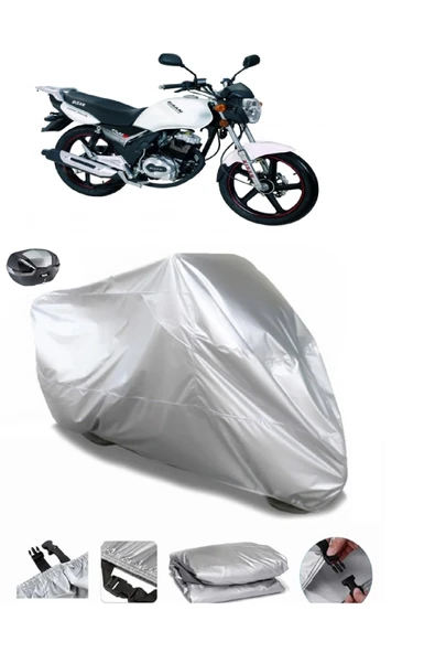 Bisan Atlas 125 Su  Geçirmez Motosiket Brandası Arka Çanta Uyumlu ürün görseli 1