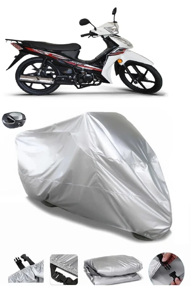 Rks Next 100 Su  Geçirmez Motosiket Brandası Arka Çanta Uyumlu ürün görseli 1
