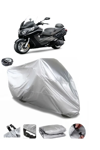 Sym Maxsym 600i ABS Su  Geçirmez Motosiket Brandası Arka Çanta Uyumlu ürün görseli 1