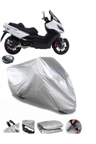 Kymco Xciting 500 Su  Geçirmez Motosiket Brandası Arka Çanta Uyumlu ürün görseli 1