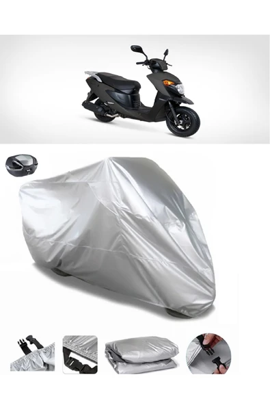 Daelim Dart 125 Su  Geçirmez Motosiket Brandası Arka Çanta Uyumlu ürün görseli 1
