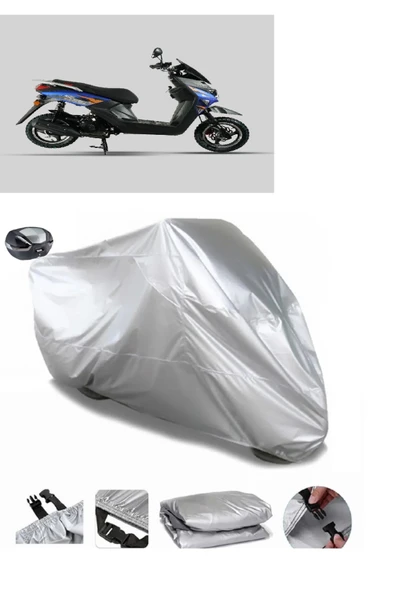 Altai F1Max 50 Su  Geçirmez Motosiket Brandası Arka Çanta Uyumlu ürün görseli 1