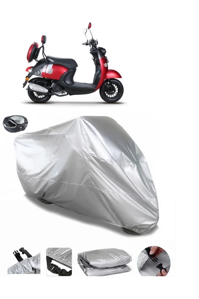 Kuba Trendy XC 50 Su  Geçirmez Motosiket Brandası Arka Çanta Uyumlu ürün görseli 1