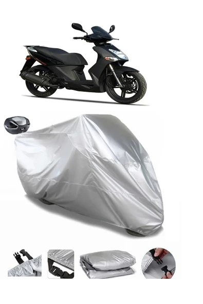 Kymco Agility City 200 i Su  Geçirmez Motosiket Brandası Arka Çanta Uyumlu ürün görseli 1
