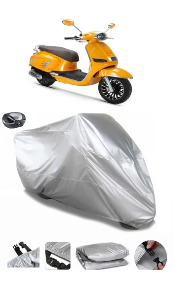 Rks Siesta Su  Geçirmez Motosiket Brandası Arka Çanta Uyumlu ürün görseli 1