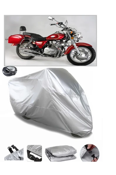 Ramzey QM 250 Su  Geçirmez Motosiket Brandası Arka Çanta Uyumlu ürün görseli 1
