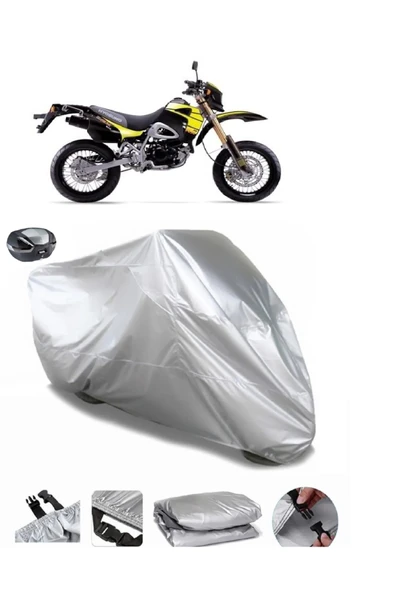 Kanuni Cheetah 125 Su  Geçirmez Motosiket Brandası Arka Çanta Uyumlu ürün görseli 1