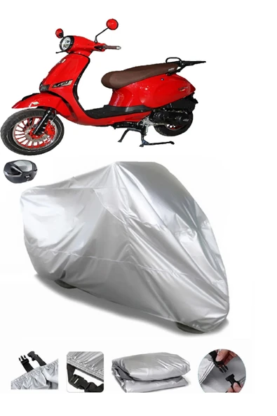 Altai XLine 50 Su  Geçirmez Motosiket Brandası Arka Çanta Uyumlu ürün görseli 1