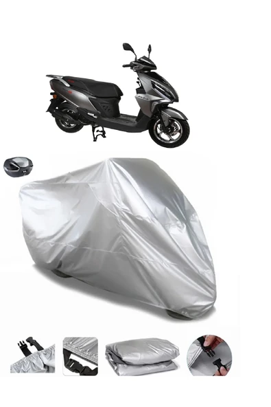 RMG Moto Gusto Prego 125 Su  Geçirmez Motosiket Brandası Arka Çanta Uyumlu ürün görseli 1