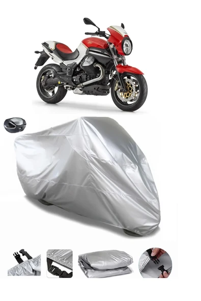 Moto GuzziSport 1200 Su  Geçirmez Motosiket Brandası Arka Çanta Uyumlu ürün görseli 1