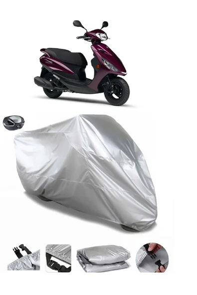 Haojin Sunny 125TSu  Geçirmez Motosiket Brandası Arka Çanta Uyumlu ürün görseli 1