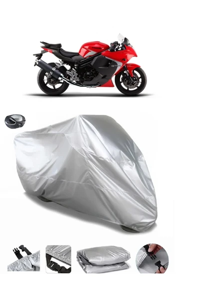 Hyosung GT 650 R Su  Geçirmez Motosiket Brandası Arka Çanta Uyumlu ürün görseli 1