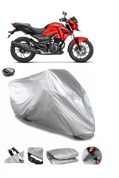 Hero Hunk Su  Geçirmez Motosiket Brandası Arka Çanta Uyumlu ürün görseli 1