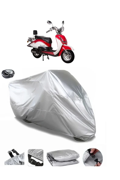 RMG Moto Gusto Clasico Su  Geçirmez Motosiket Brandası Arka Çanta Uyumlu ürün görseli 1
