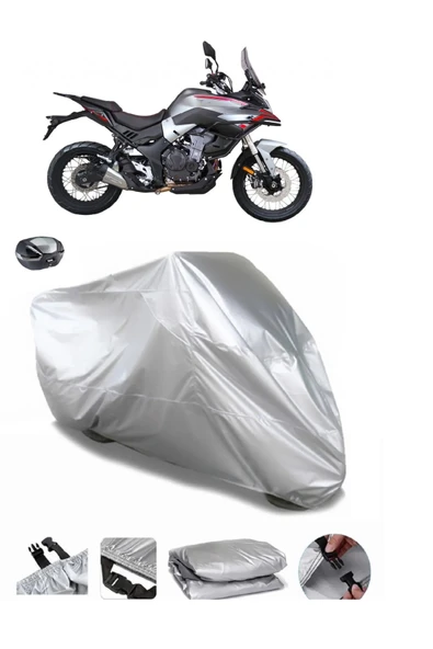 Voge 500 DSX Su  Geçirmez Motosiket Brandası Arka Çanta Uyumlu ürün görseli 1