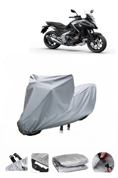 Honda NC 750 X  Gri Motosiklet Brandası ARKA ÇANTA UYUMLU DEĞİLDİR ürün görseli 1