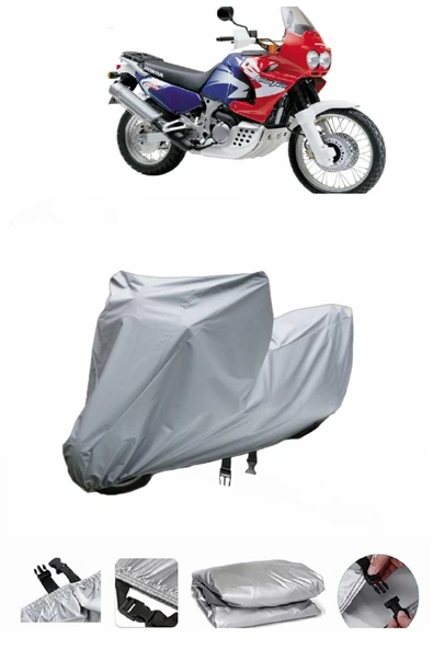 Honda XRV 750 Africa Twin  Gri Motosiklet Brandası ARKA ÇANTA UYUMLU DEĞİLDİR ürün görseli 1