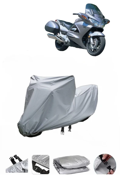 Honda ST 1300 Pan European  Gri Motosiklet Brandası ARKA ÇANTA UYUMLU DEĞİLDİR ürün görseli 1