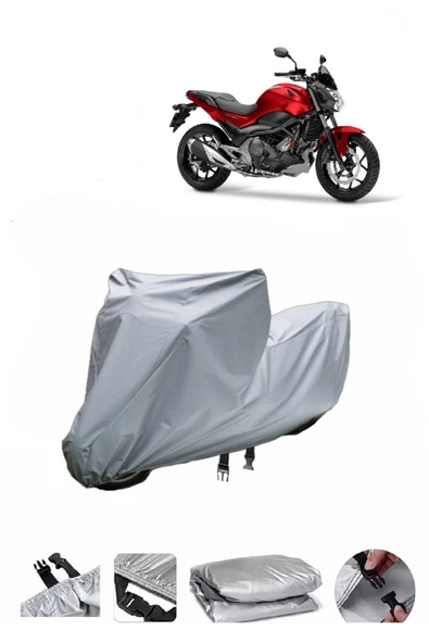 Honda NC 750 S  Gri Motosiklet Brandası ARKA ÇANTA UYUMLU DEĞİLDİR ürün görseli 1