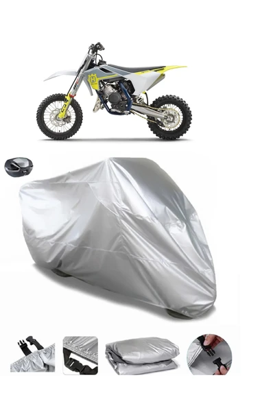 Husqvarna TC 65 Su  Geçirmez Motosiket Brandası Arka Çanta Uyumlu ürün görseli 1