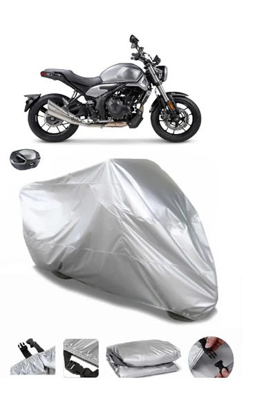 Voge 500 AC Su  Geçirmez Motosiket Brandası Arka Çanta Uyumlu ürün görseli 1