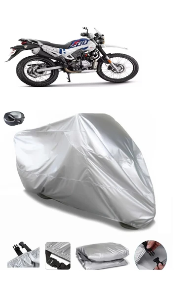Hero XPulse 200 Su  Geçirmez Motosiket Brandası Arka Çanta Uyumlu ürün görseli 1