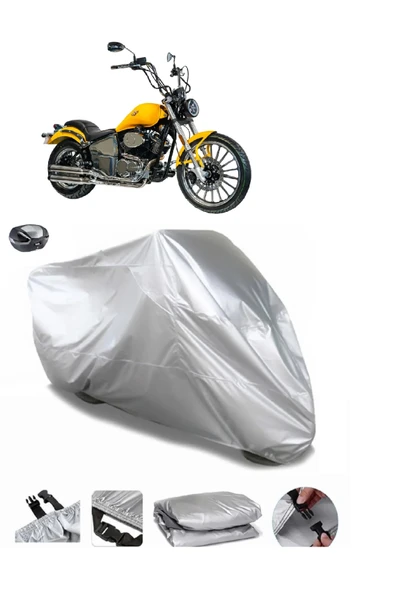 Regal Raptor Daytona 250 Su  Geçirmez Motosiket Brandası Arka Çanta Uyumlu ürün görseli 1
