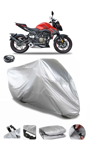 Voge 300 R Su  Geçirmez Motosiket Brandası Arka Çanta Uyumlu ürün görseli 1