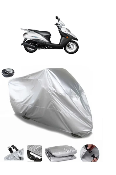 Haojue HJ 125T-10 Su  Geçirmez Motosiket Brandası Arka Çanta Uyumlu ürün görseli 1