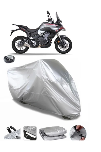 Voge 500 DS Su  Geçirmez Motosiket Brandası Arka Çanta Uyumlu ürün görseli 1