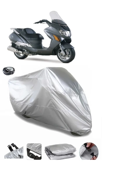 Hyosung MS3 250 Su  Geçirmez Motosiket Brandası Arka Çanta Uyumlu ürün görseli 1