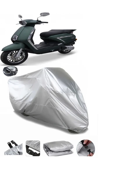 Kral Motor Vega 125 Su  Geçirmez Motosiket Brandası Arka Çanta Uyumlu ürün görseli 1