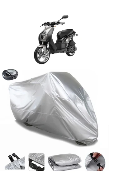 Peugeot Ludix 50 Su  Geçirmez Motosiket Brandası Arka Çanta Uyumlu ürün görseli 1