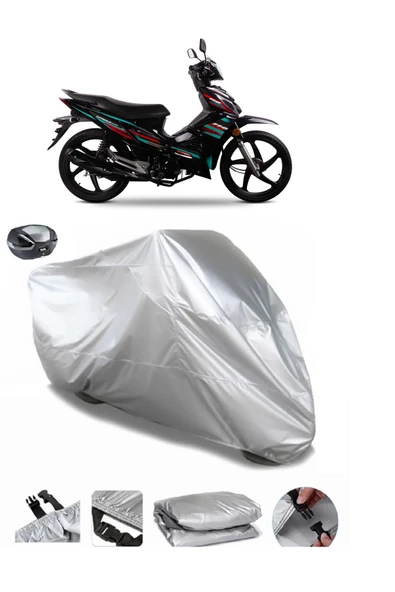 Modenas KIRISS 1Su  Geçirmez Motosiket Brandası Arka Çanta Uyumlu ürün görseli 1