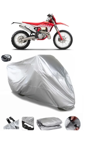 Gas Gas EC 250 Su  Geçirmez Motosiket Brandası Arka Çanta Uyumlu ürün görseli 1