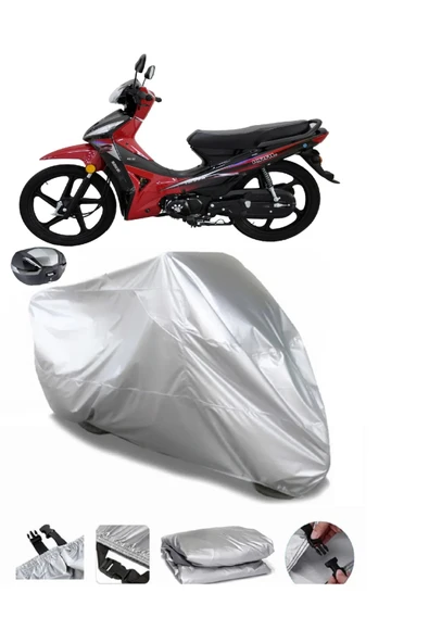 Kral Motor KR-50 Burn Su  Geçirmez Motosiket Brandası Arka Çanta Uyumlu ürün görseli 1