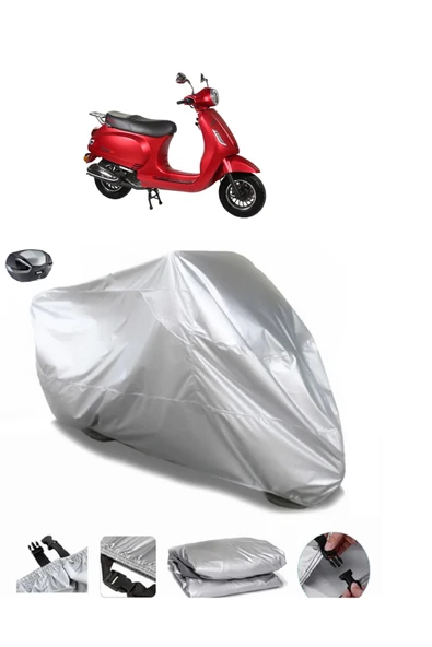 RMG Moto Gusto Diva 50 Su  Geçirmez Motosiket Brandası Arka Çanta Uyumlu ürün görseli 1