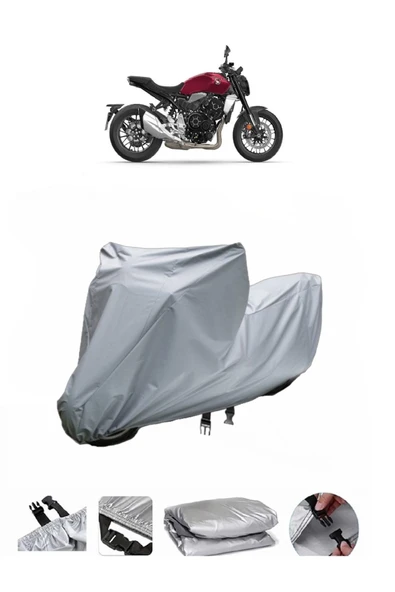 Honda CB 1000 R Gri Motosiklet Brandası ARKA ÇANTA UYUMLU DEĞİLDİR ürün görseli 1