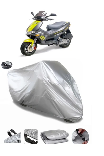 Gilera Runner 180 Su  Geçirmez Motosiket Brandası Arka Çanta Uyumlu ürün görseli 1