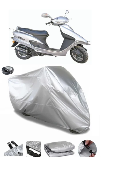 Hyundai Cityzen 125 Su  Geçirmez Motosiket Brandası Arka Çanta Uyumlu ürün görseli 1