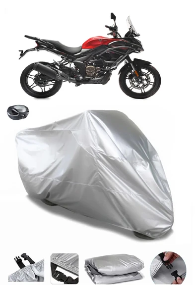 Voge 300 DS Su  Geçirmez Motosiket Brandası Arka Çanta Uyumlu ürün görseli 1